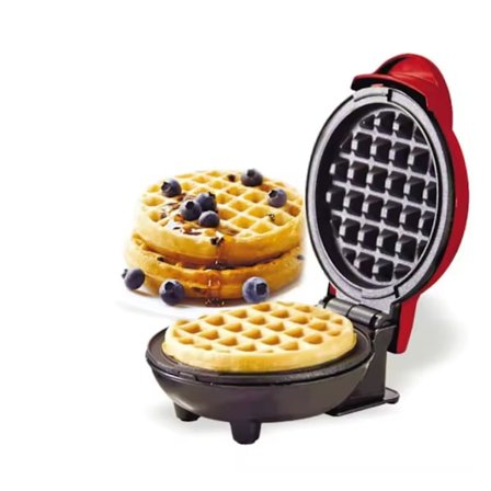 Vaffeljern, mini vaffelbrett, kakeovn, egg, boblevaffel