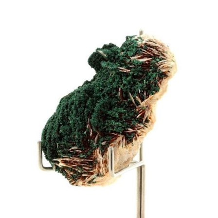 Kivet ja Mineraalit. Malakiitti + bariitti. 432,45 senttiä. Sidi Ayed, Marokko.