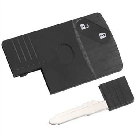 2 knappar Chip Card Fjärrkontroll Nyckel Skal 5 6 -7 -9 RX8 Miata