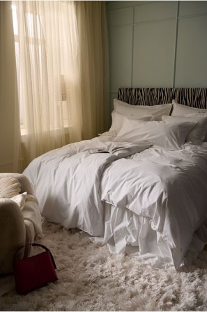 Staycation - Vuodevaatesetti Careful puuvilla percale 2 tai 3 kappaletta - Valkoinen - Pussilakanasetit - 150X210 - - Homeroom