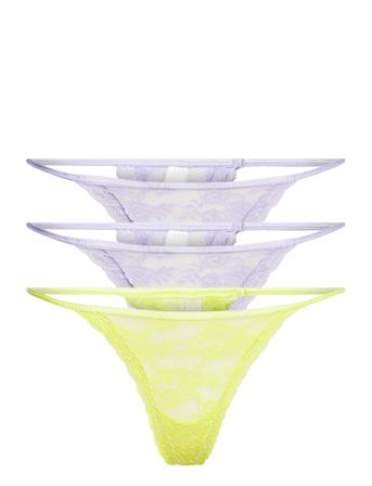 Brief So U 3 Pack Jennianne Th Stringtruse Undertøy Lilla Lindex