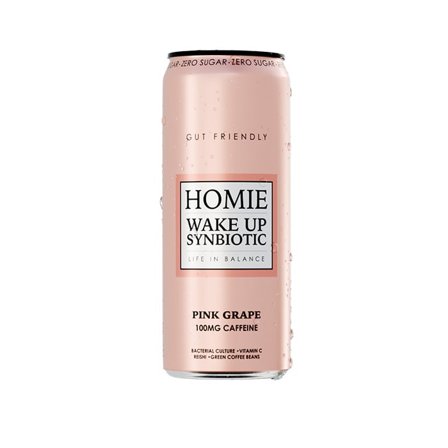 Homie life in balance Homie Soda Pink Grapefruit 33 cl