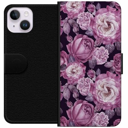 Apple Iphone 14 Plus Plånboksfodral Blommor