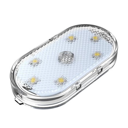 Auton sisäinen LED-anturivalo, kosketuskytkin - Mini USB-latausvalo (värillinen)