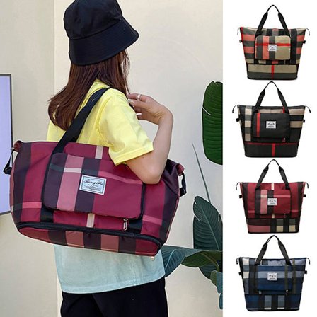 Vikbar torr/våt separat resväska fitness - high quality