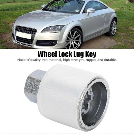 Dekk Tyverisikring Skrue Fjerning Nøkkel Demontering Verktøy E Modell Passer for A1 A5 A3 A4L A6L A7 Q3 Q5 A8 TT R8