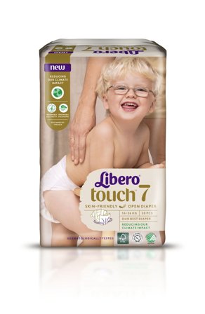 Libero Touch 7 åpne bleier 16-26 kg 20 stk