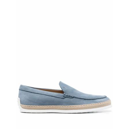 Tod's Xxm0Tv0Aj306Rnu200 Instappers , Blauw , Heren , Maat: 41 EU Instappers & Slip ons