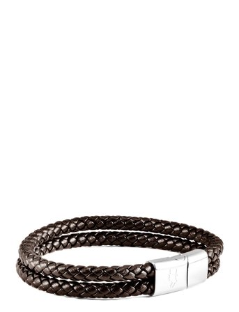 edd. | Leather Bracelet Double Rope | L 21