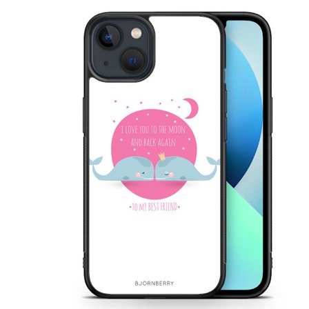 Bjornberry Skal iPhone 13 Mini - Love You To The Moon