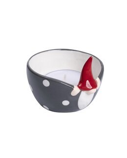 Lykt/skål Tittut Dekornisse Grå