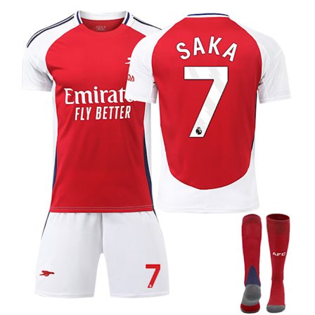 2425 Arsenal hjemmedrakt Saka fotballdrakt uniform A