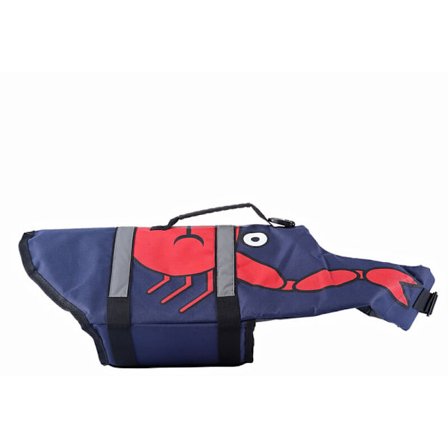 Kjæledyrutstyr, badedrakt, redningsvest for hund, badetøy(M)