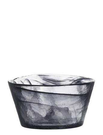 Mine Black Bowl D 135Mm Home Tableware Bowls Serving Bowls Nude Kosta Boda
