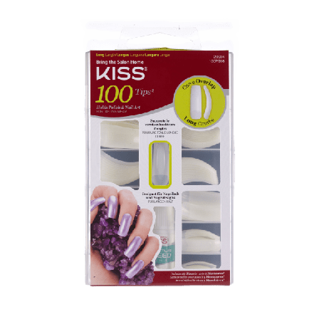 Kiss 100 Nail Tips Lösnaglar & dekoration Dam ONESIZE