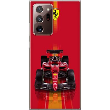 Yhteensopiva Puhelinkuori Samsung Samsung Galaxy Note20 Ultra Ferrari Formula 1 -auto ikonisessa punaisessa muotoilussa urheilullisella tarkkuudella