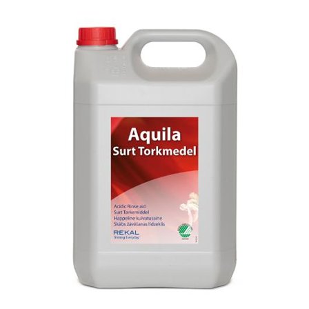 REKAL Torkmedel Aquila 5L - Lyreco - Städ och hygien - Diskrengöring - Torkmedel och sköljmedel