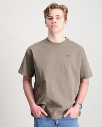 Lyle & Scott Heavy Weight Relaxed T-shirt Vihreä T-paidat Pojat - Kids Brand Store