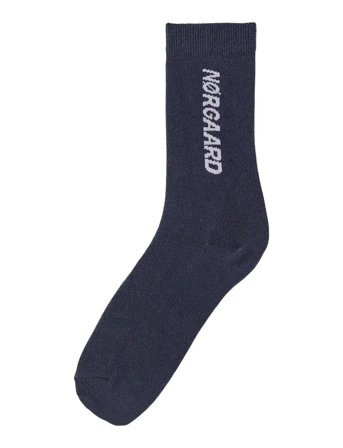 Sock Single Play Navy Mads Nørgaard