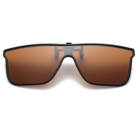 Sport Clip On Solbriller Flip Up Brun