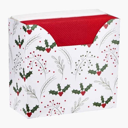 Julservetter i bordsask bär - Biltema