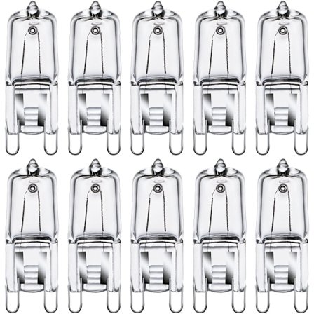 G9 Halogenpærer G9 35W 230V 2800K Varm Hvid Dæmpbar 10 Pakke