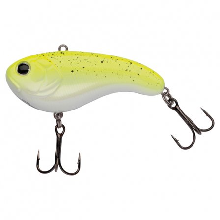 Berkley Flatt Shad XH 6,6cm, 20g - UV Spotted Yellow Neon
