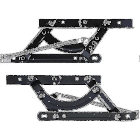 /EA/Sofa Sovesofa DIY Justerbar Fjærmekanisme Futon Hengsel Maskinvare Trippelklikk Hengsel Maskinvare For Sovesofa Sengemøbler_bd