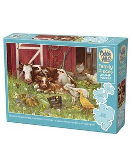 Puslespill Bondegård 350 biter - Cobble Hill