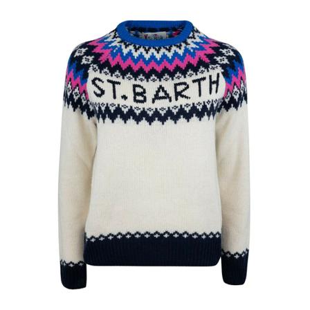 MC2 Saint Barth Sweatshirts , Wit , Dames , Maat: L