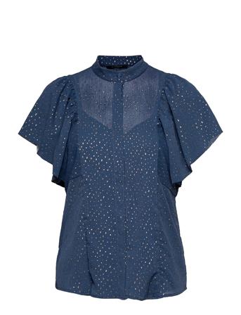 Marigold Ocatavia Shirt Blue Bruuns Bazaar