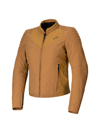 Alpinestars Isla WR Women's MC Jacket Utility Brown/Light Gold L