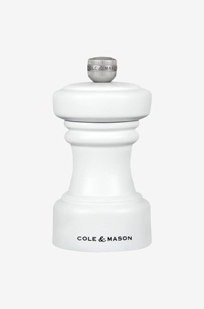 Cole & Mason - Pepparkvarn Hoxton - Vit - Kryddkvarnar & mortlar - Från Homeroom