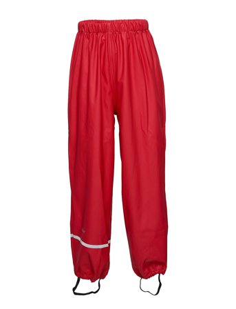 CeLaVi Rainwear Pants -Solid Pu - Red - 140