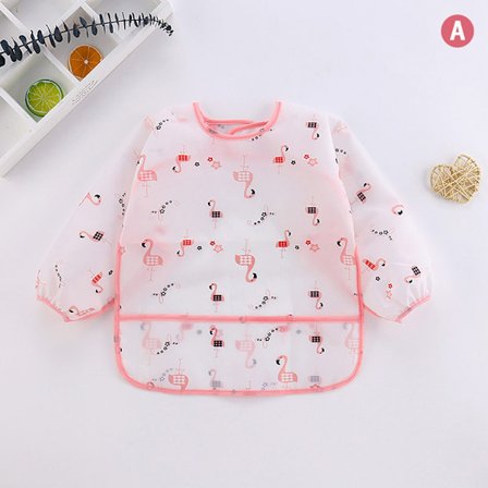 Haklapp för baby Toddler Vattentätt långärmat baby