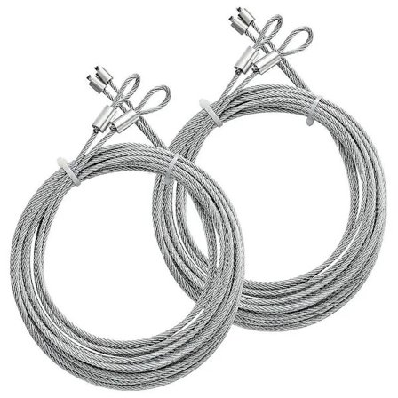 NA/Garageportsvajer Galvaniseret Torsionsvajer Kraftig Garageportsvajer Garageportåbner Forlængelse Sølv