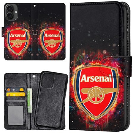 iPhone 16 - Plånboksfodral/Skal Arsenal