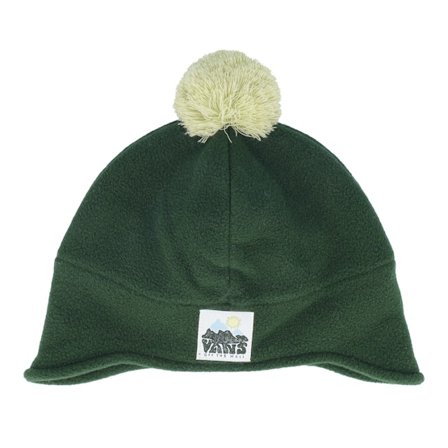 Vans - Bretton Cold Weather Ca Deep Forest Pom Pom Green Beanie - @ Hatstore
