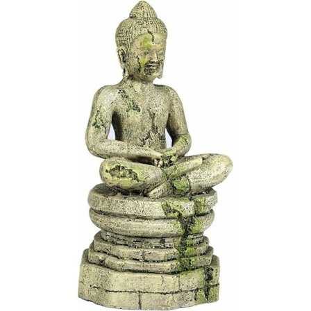 Kæledyr Akvatisk Buddha Ornament - Akvarie Dekoration - 9X8.5X17.5CM