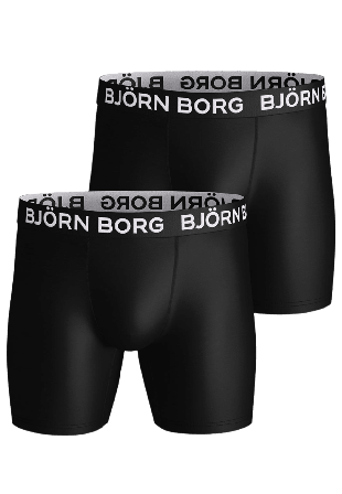 Björn Borg Sports Microfiber Boxer 2P Underkläder Herr Flerfärgad S