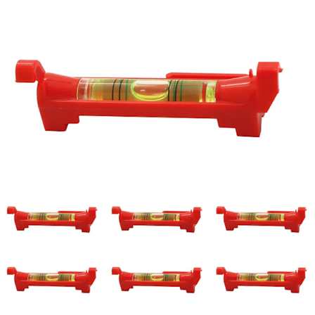 Mini lommelykt med høy presisjon, snorvater med støpte kroker, snorlinjevater, flisrenne for murverk, rørleggerarbeid, rød