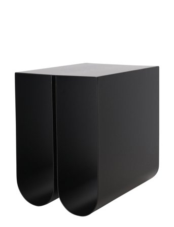 Kristina Dam Studio Curved Side Table - Black - ONE SIZE