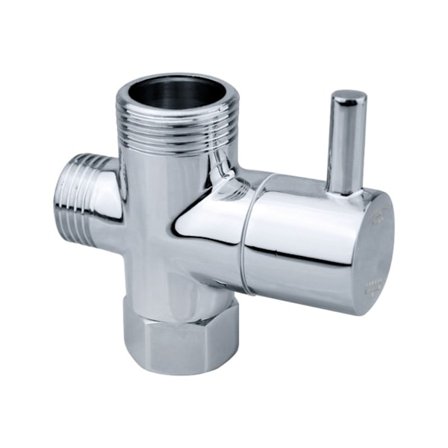 Dusjventil (3-veis avleder) avlederventil for mellom