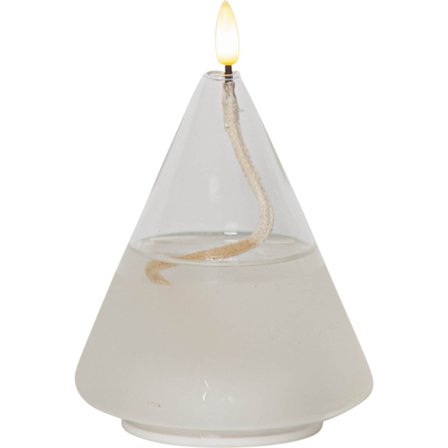 Star Trading - LED-lys Lykta 061-30 Flamme Float Transparent