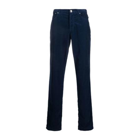 Brunello Cucinelli, Trousers Blauw, Heren, Maat:M