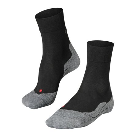 Falke RU4 Wool Men's Running Socks Men workout socks Black 44-45