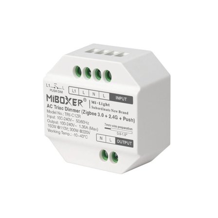 SYNERGY 21 LED Dimmer AC TRIAC Zigbee 3.0+2,4G+Push *Milight/Miboxer*