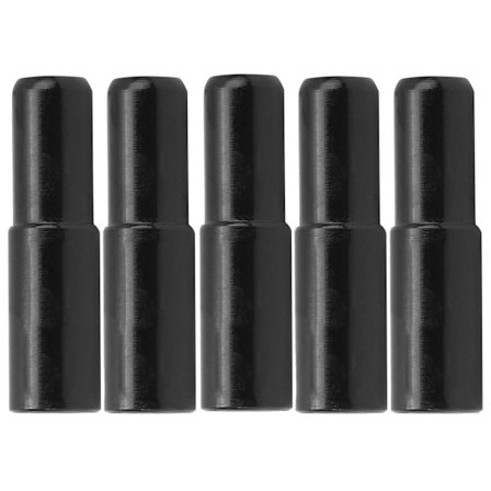 Cykelkabelhätta för broms 5mm Aluminiumlegering Bromskabelhätta för Mountainbike Svart