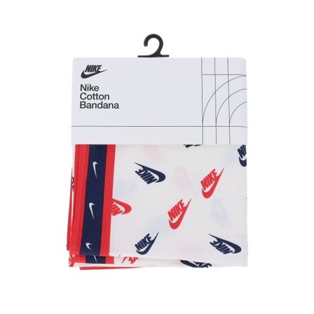 Nike - Vit headband Beanie - Printed Cotton White Bandana @ Hatstore