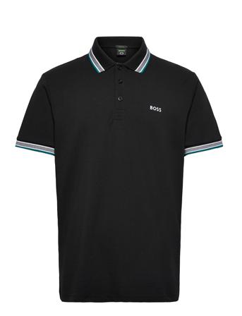 Paddy Polos Short-sleeved Svart BOSS